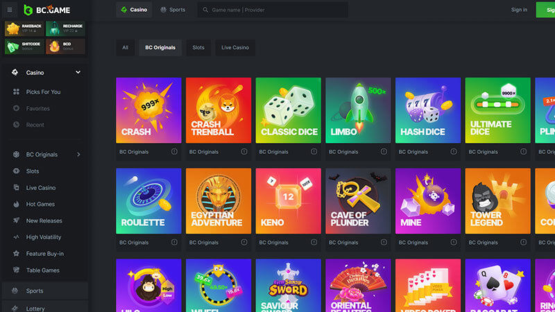 The Exciting World of BC Game A New Era of Online Gambling